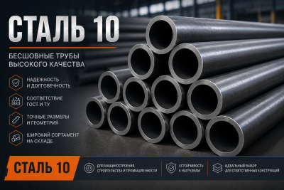Сталь 10: характеристики, применение и бесшовные трубы из качественной стали